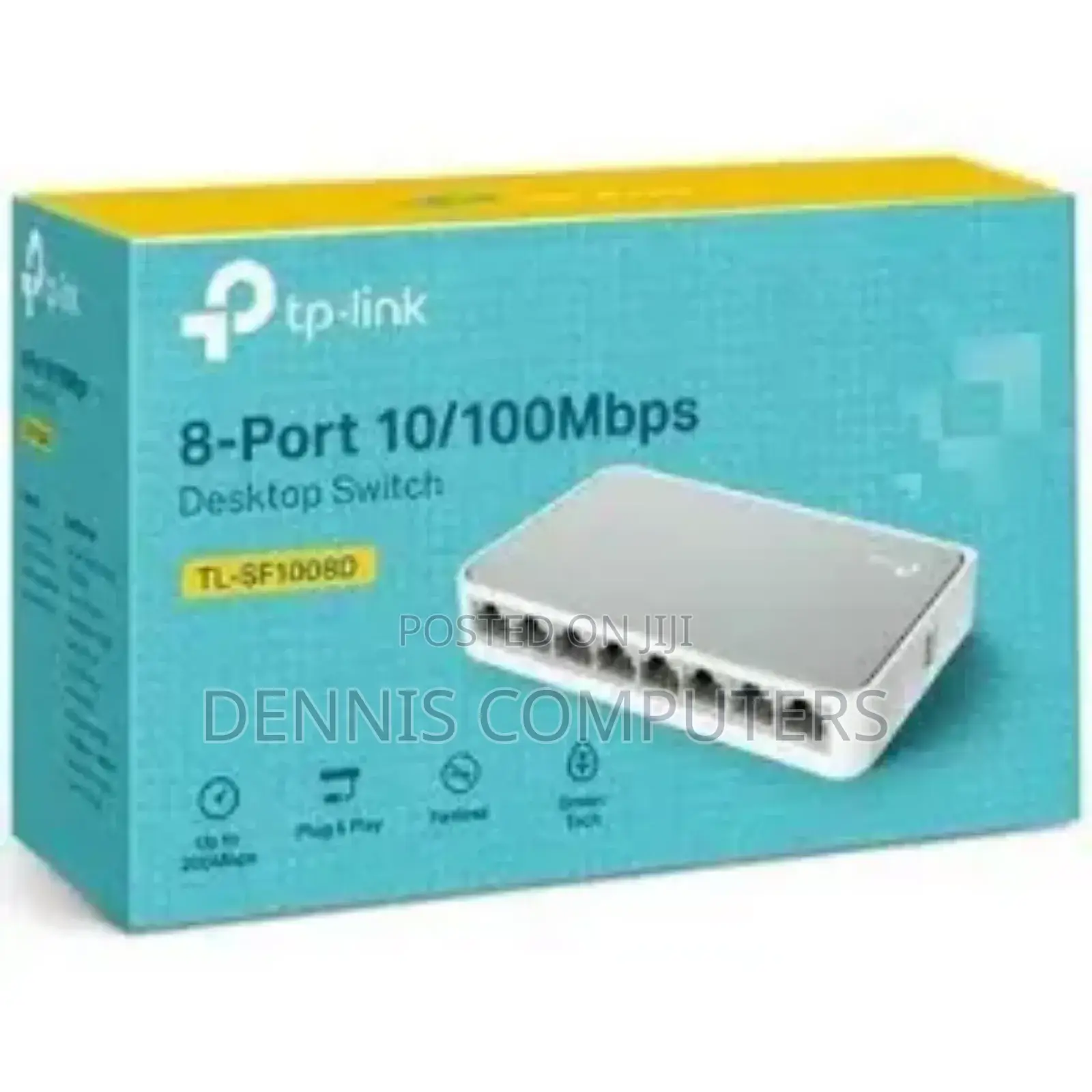 Tp-Link 8-Portmbps Gigabit Desktop Switch -Ti-S