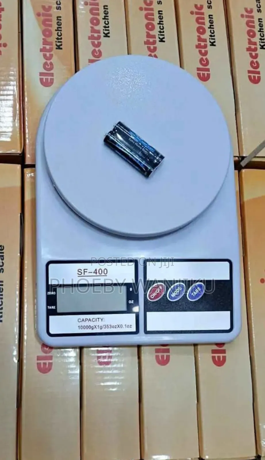 Digital Electric Kitchen Scale (With 2 Batteries)