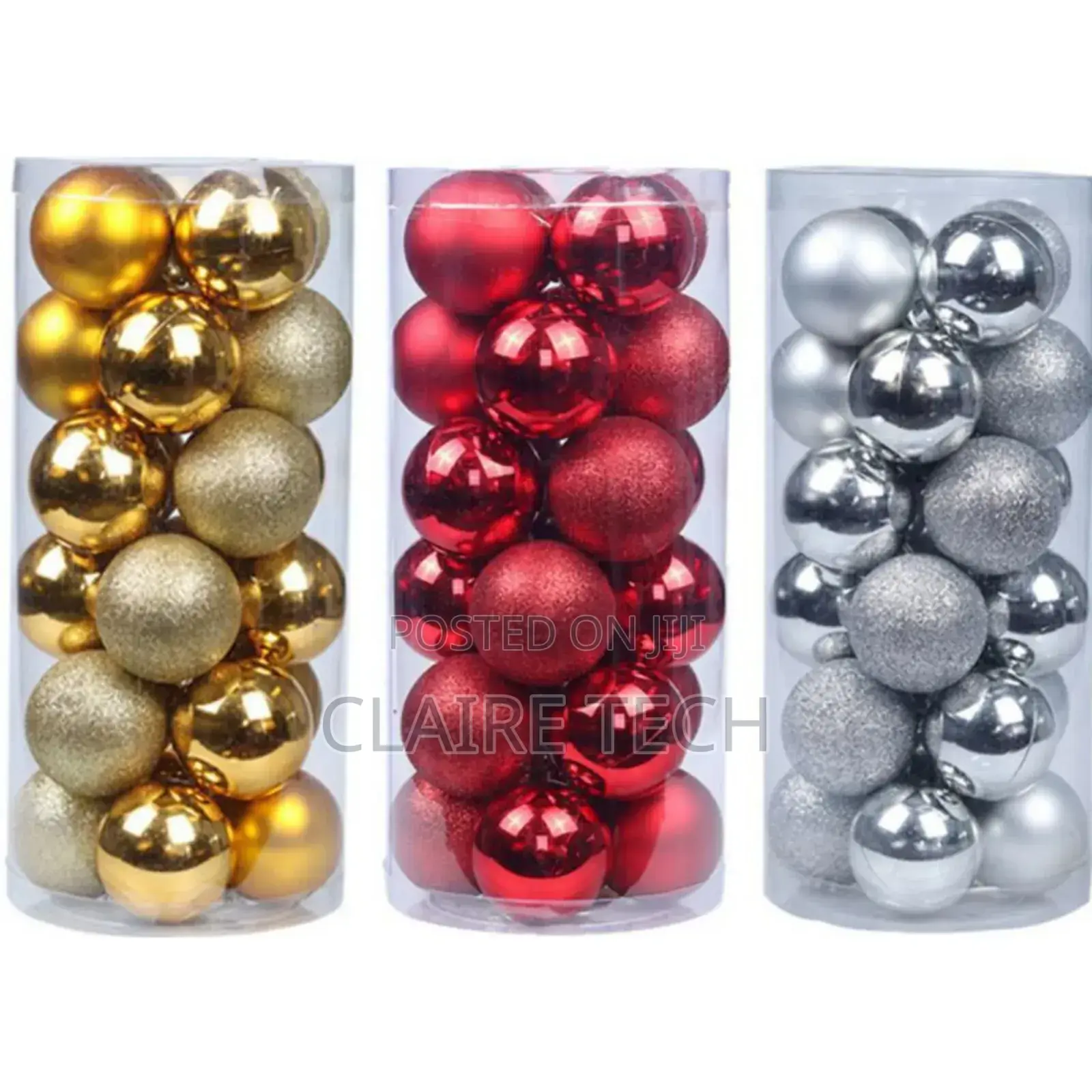 24pcs Christmas Balls Ornaments for Xmas Christmas Tree