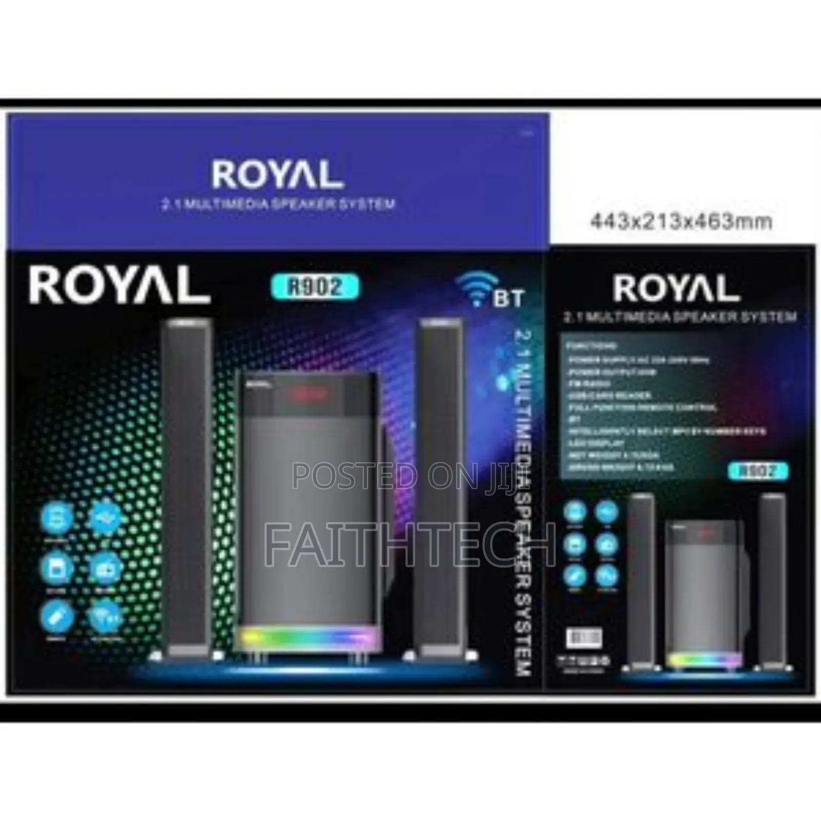 *Royal 904 Woofer 2.1