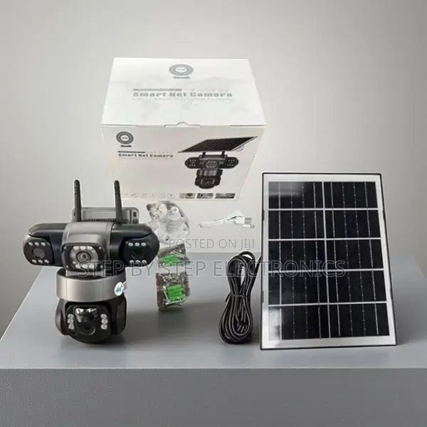 12mp 4g Solar Ai PTZ Security Camera With Loud Speaker and Mic