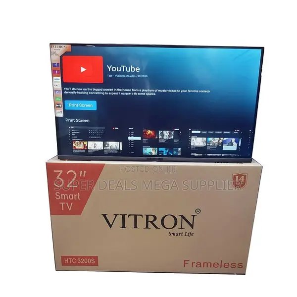Vitron 32 Inch Android Smart Led Tv High Definition Display