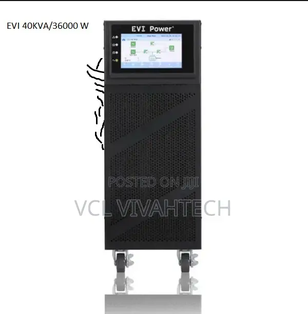Evi 40kva / 36000w Tower Online 3 Phase Ups