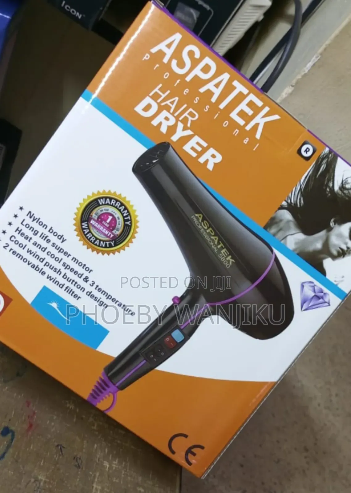 Long Life Aspatek Hair Dryer