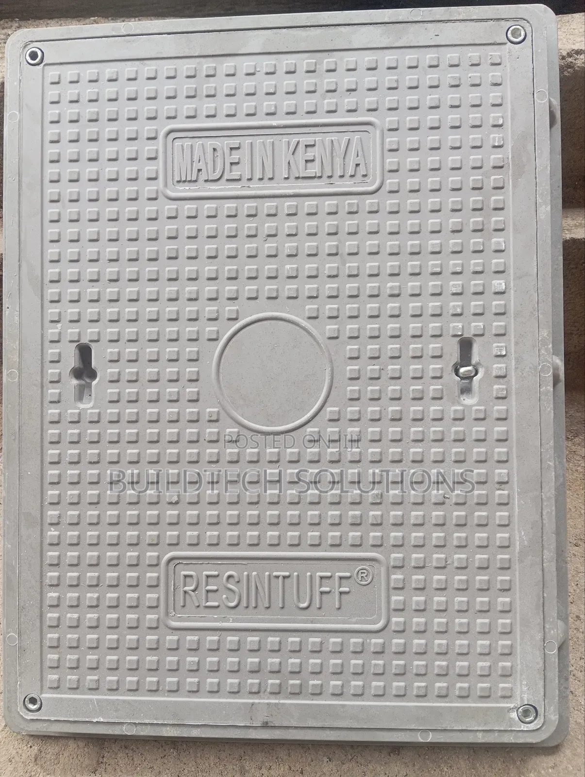 450×600 Mm Locable Anti- Theft Fibre Manhole Cover