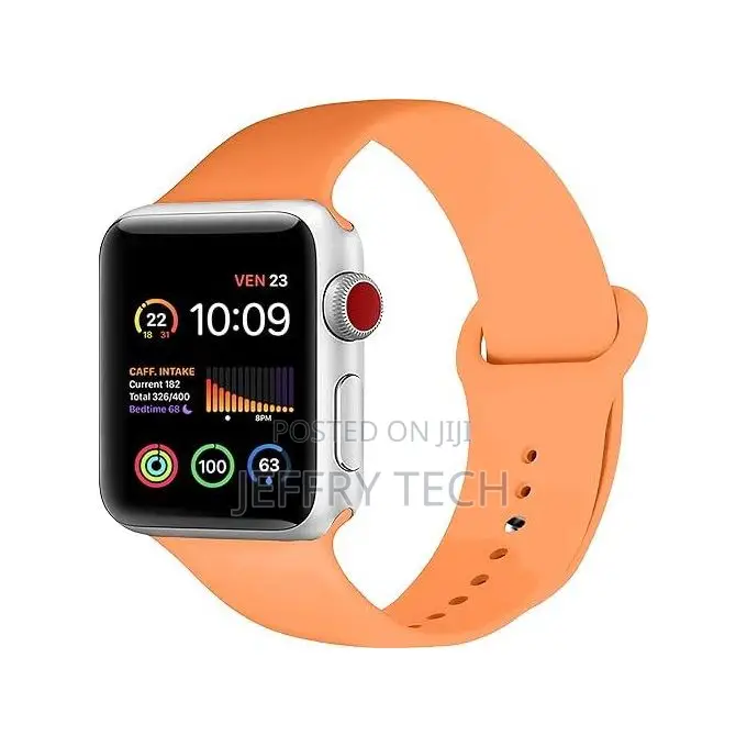 Casewaa Apple Watch Bands 41mm 40mm 38mm, Soft Silicone