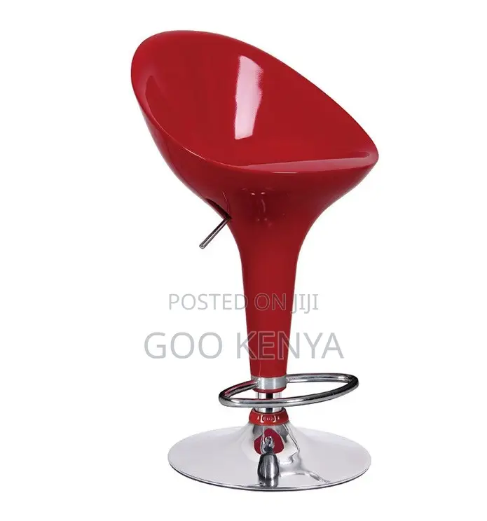 Home Bar Stool; Dining Bar Chair With Swivel Seat and Adjusting Height