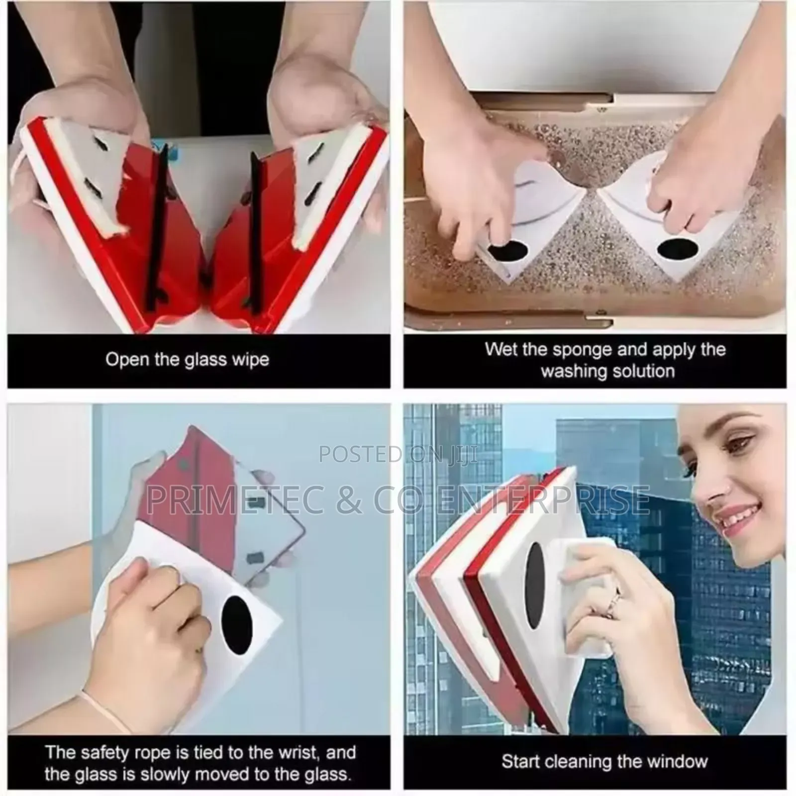 Double-Layer Hollow Strong Magnetic Window Cleaner