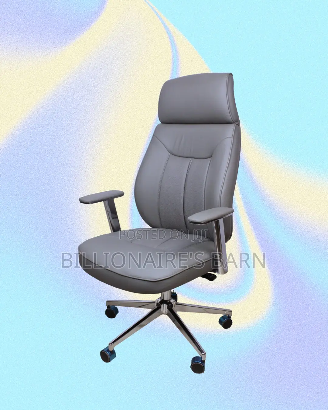 Home Office Office Chair Drop Leather (Supportive)
