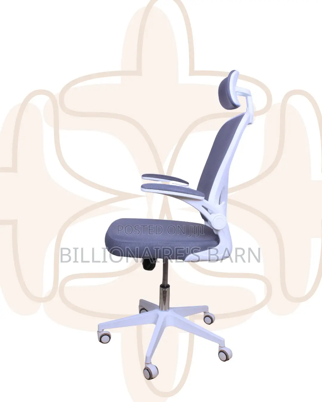 Ergonomic Quiet-Roll Chair for Office Back | Nairobi Delivery