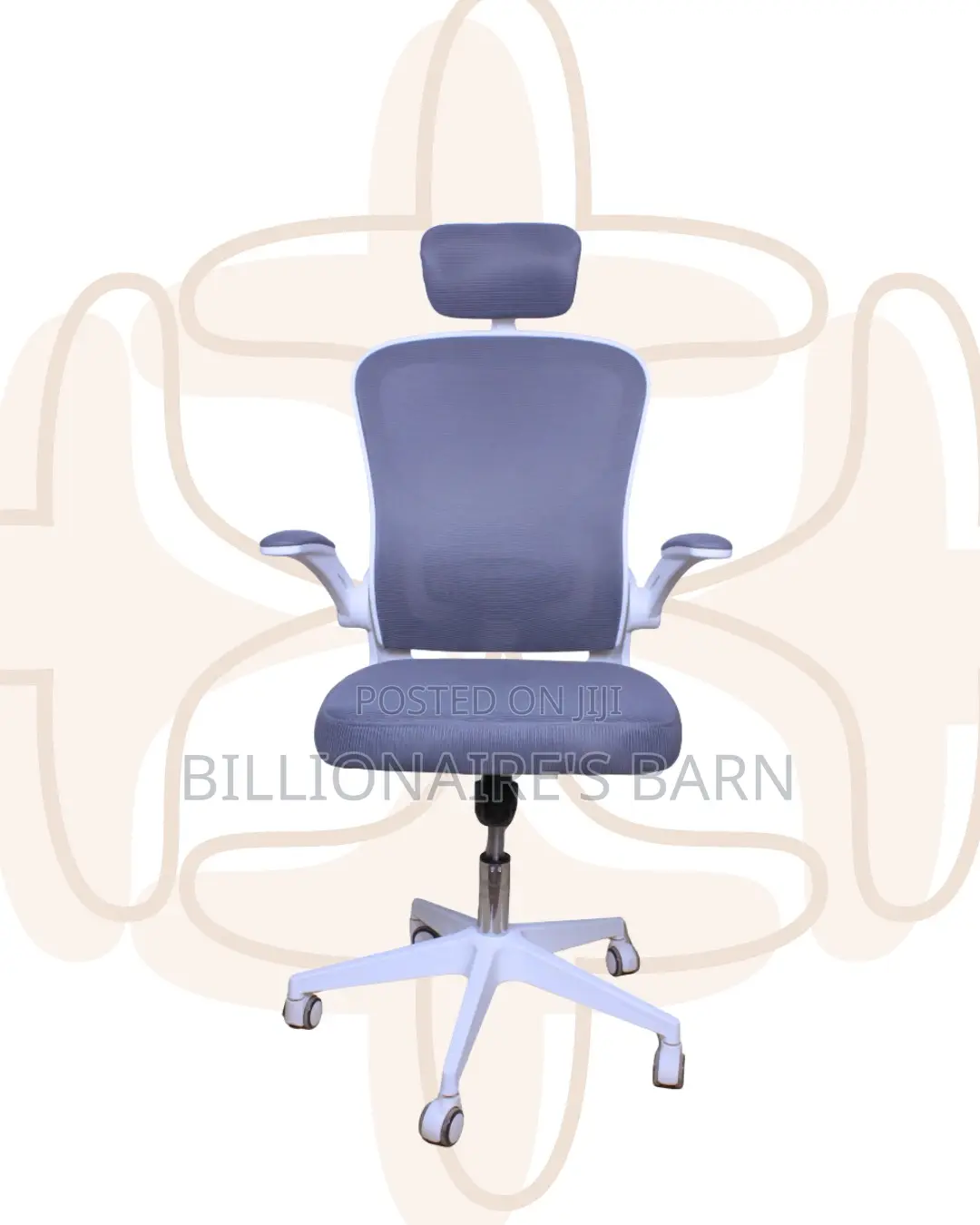 Ergonomic Quiet-Roll Chair for Office Back | Nairobi Delivery