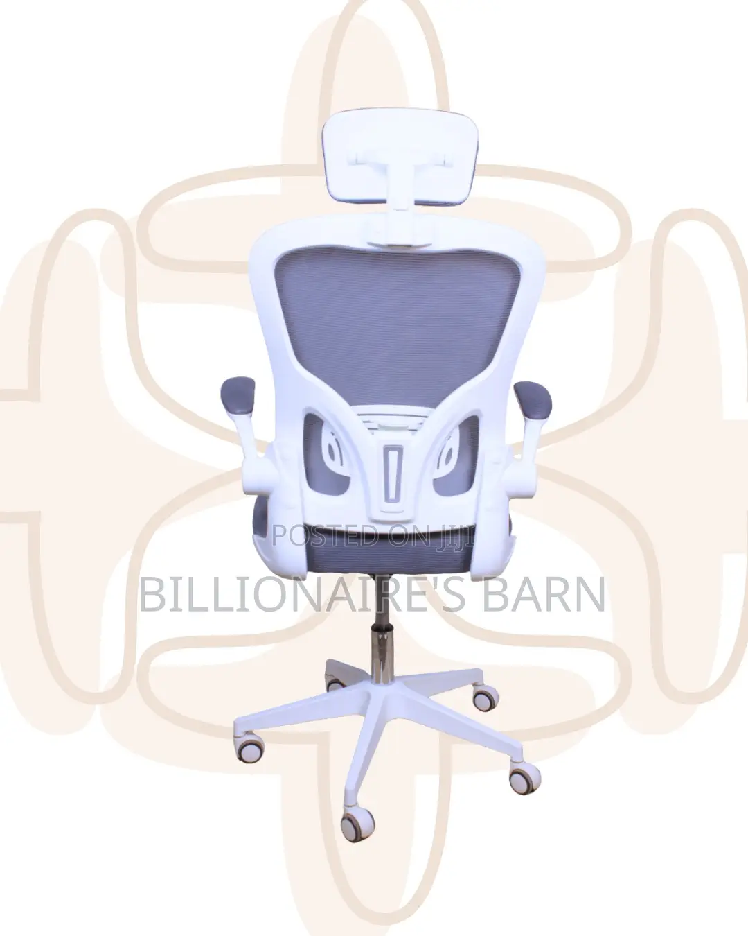Ergonomic Quiet-Roll Chair for Office Back | Nairobi Delivery