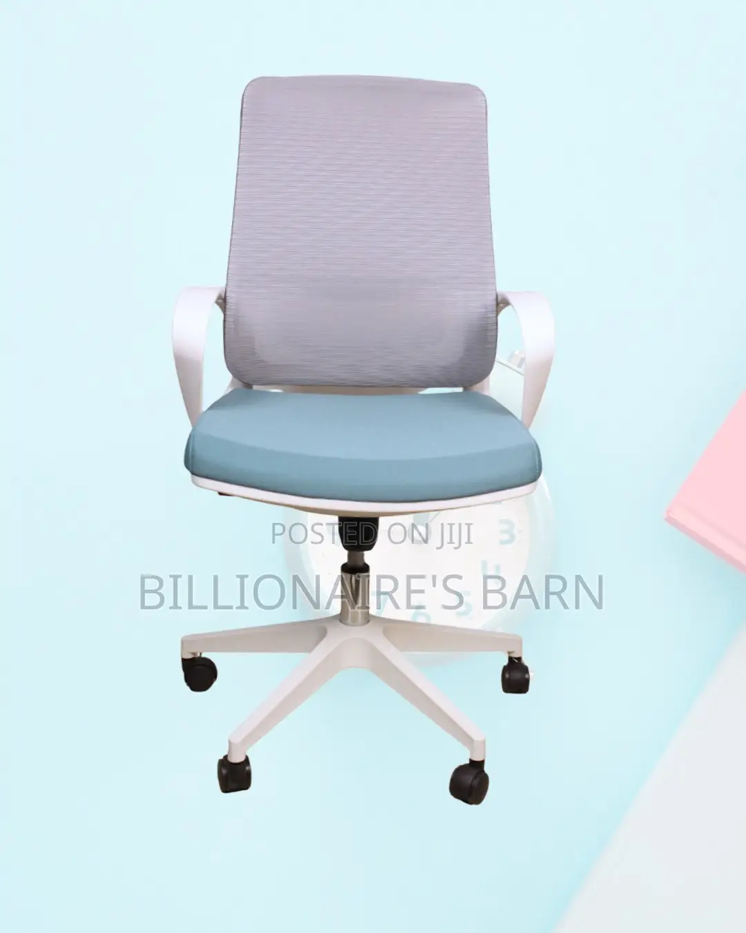 Swivel Support White Chair Supportive | Top Seller in Kenya