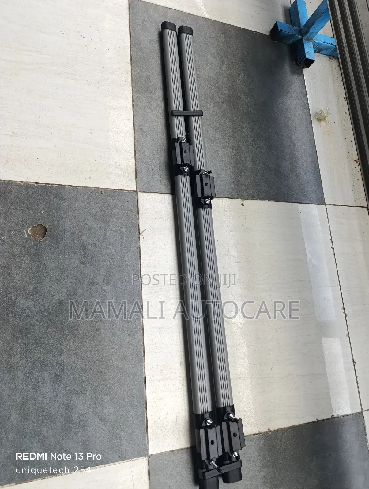 Universal Car Roof Crossbar Grey Finish