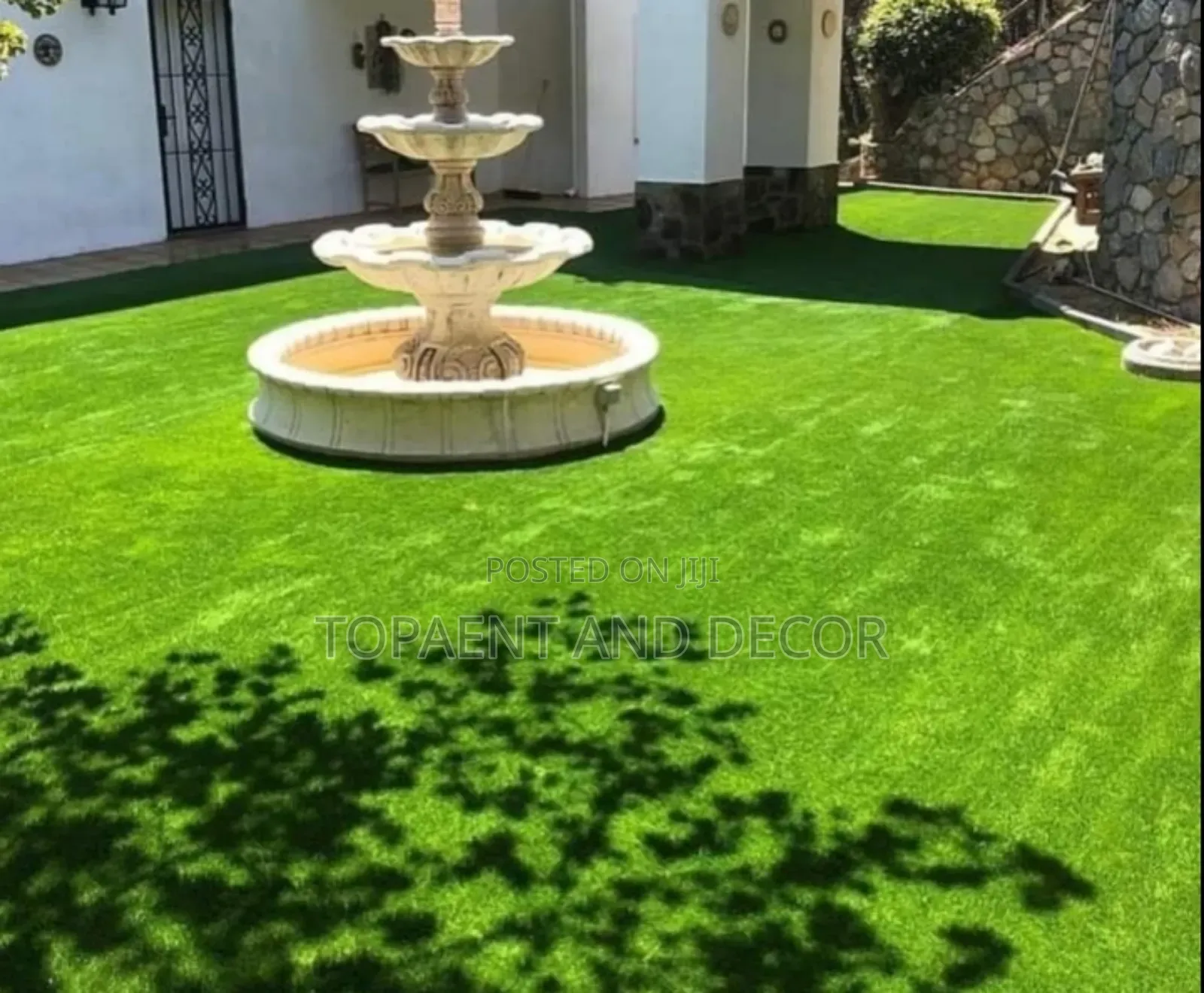 Durable Artificial Grass Mat Ideal for Home Compound Decor
