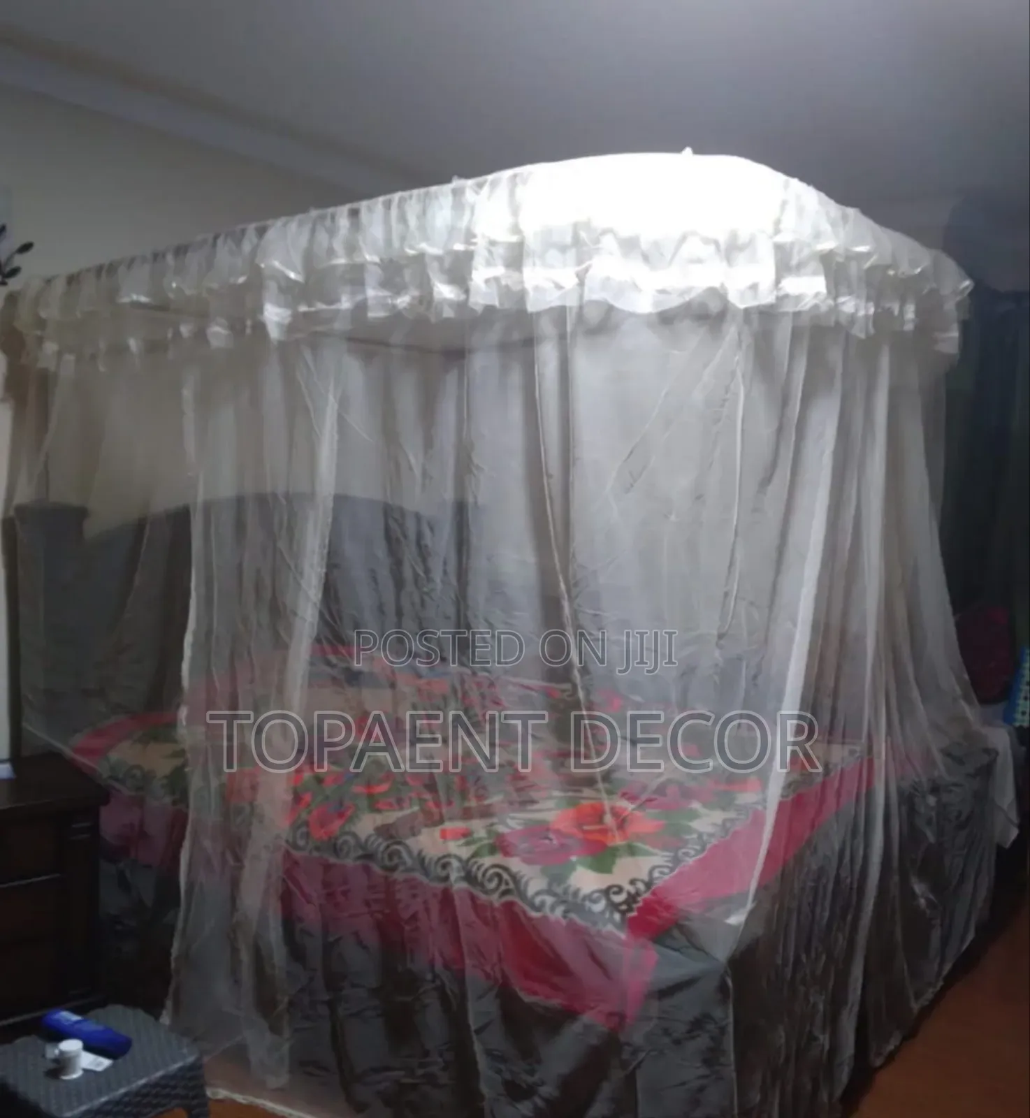 2 Stand White 5 By 6  Rail Mosquito Net