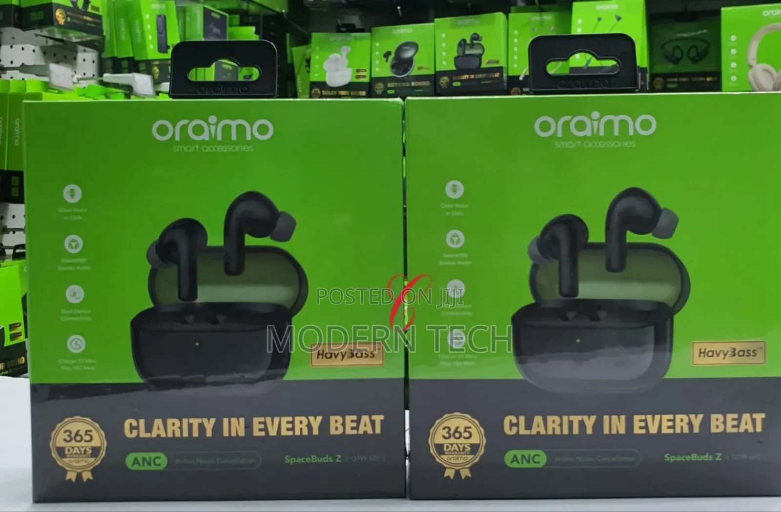 Oraimo Spacebuds Z Anc True Wireless Earbudd