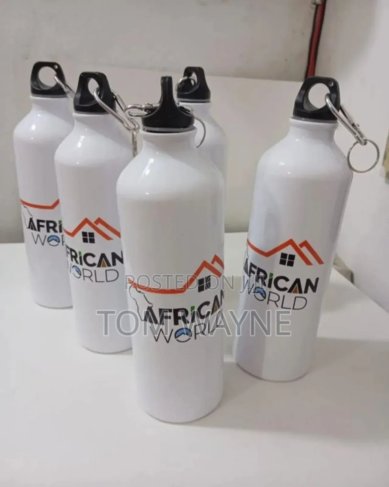 Branded Water Bottles , Metallic