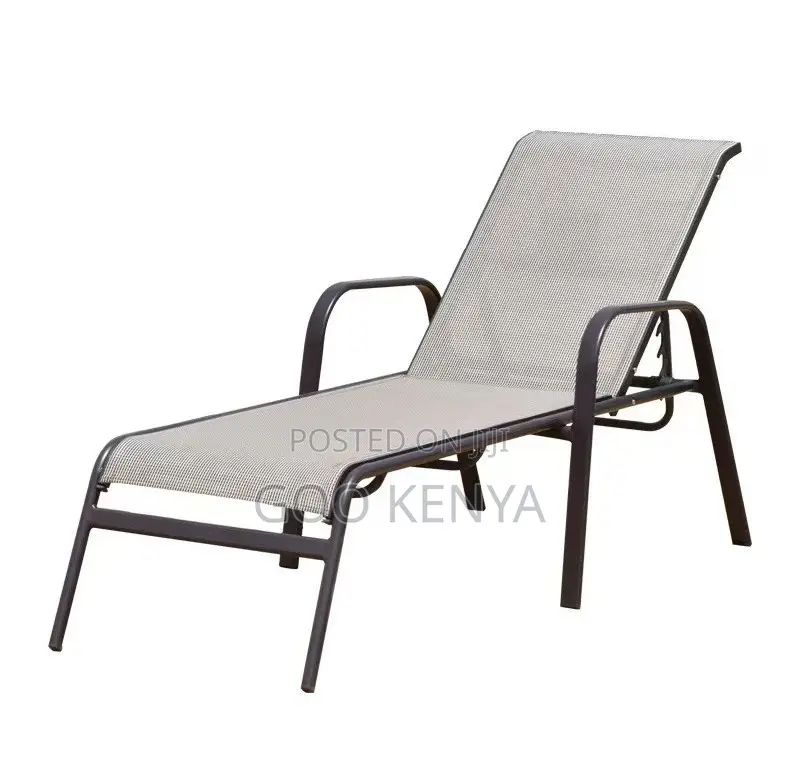 Home Outdoor Chair; Durable Pool Recliner Chair for Hospitality Spaces