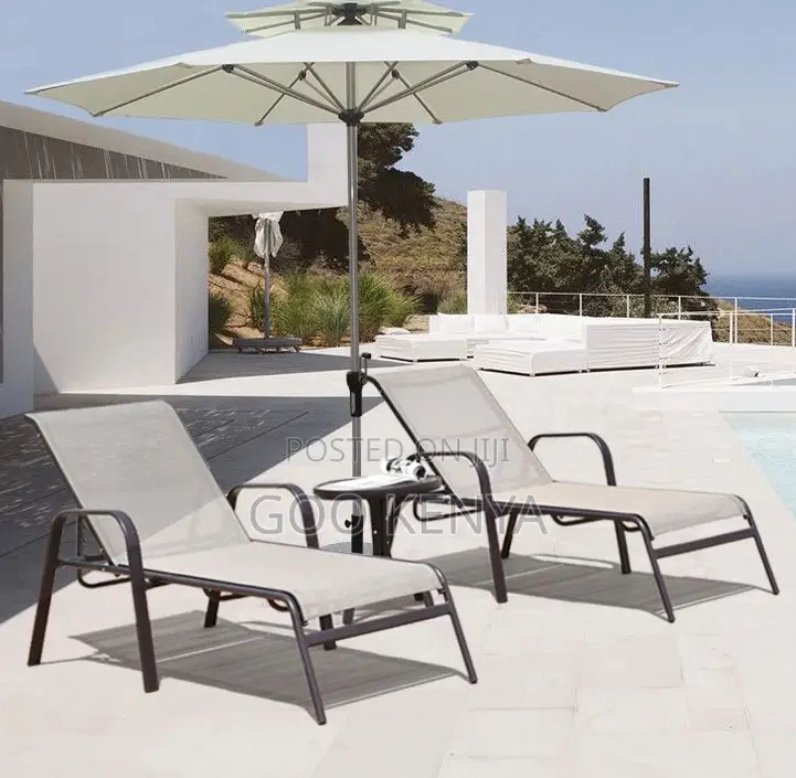 Home Outdoor Chair; Durable Pool Recliner Chair for Hospitality Spaces