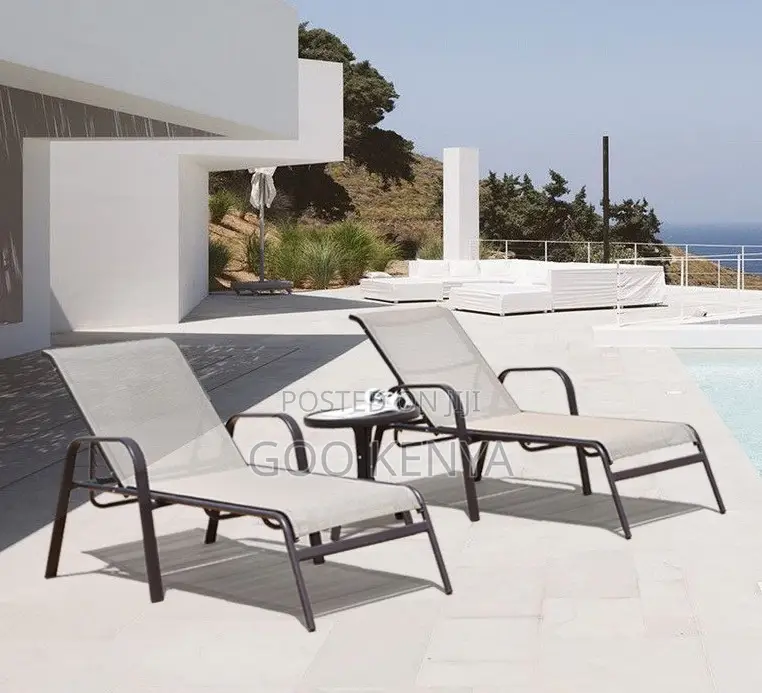 Home Outdoor Chair; Durable Pool Recliner Chair for Hospitality Spaces