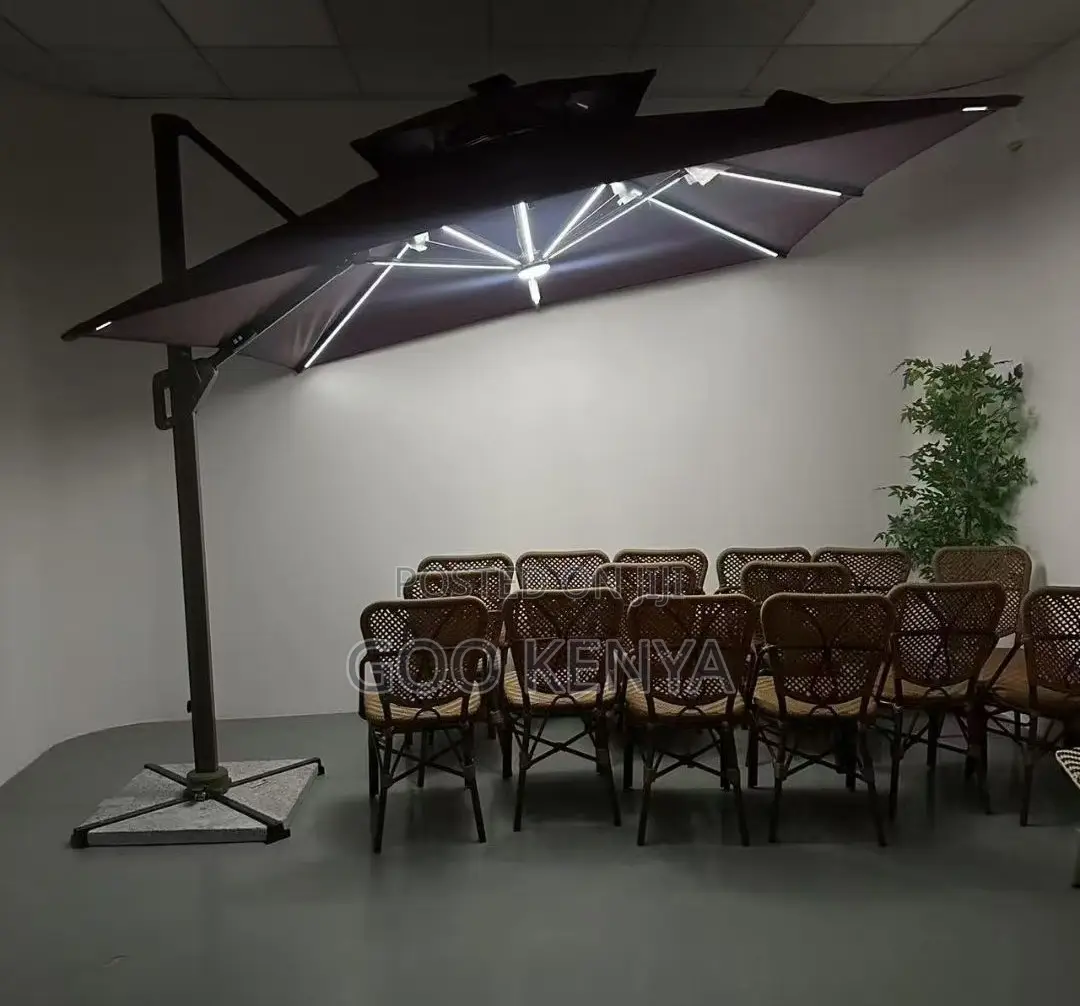 Home Umbrella; Heavy-Duty Weather-Resistant Patio Sun Umbrella