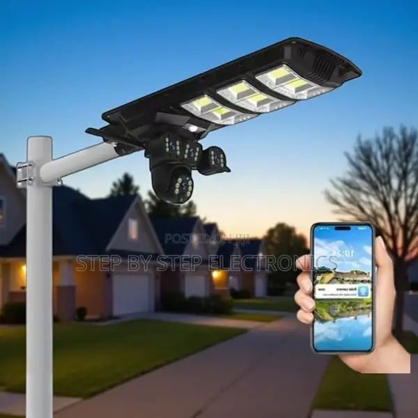 V380 Pro 4g Solar Street Light Camera 450w Ai Human Motion Detection