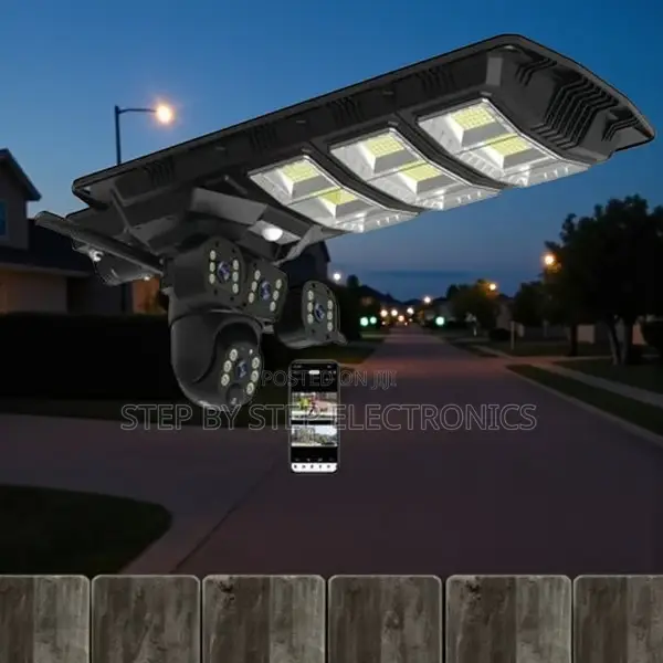 V380 Pro 4g Solar CCTV Camera 450w Street Light Ai Motion Detection