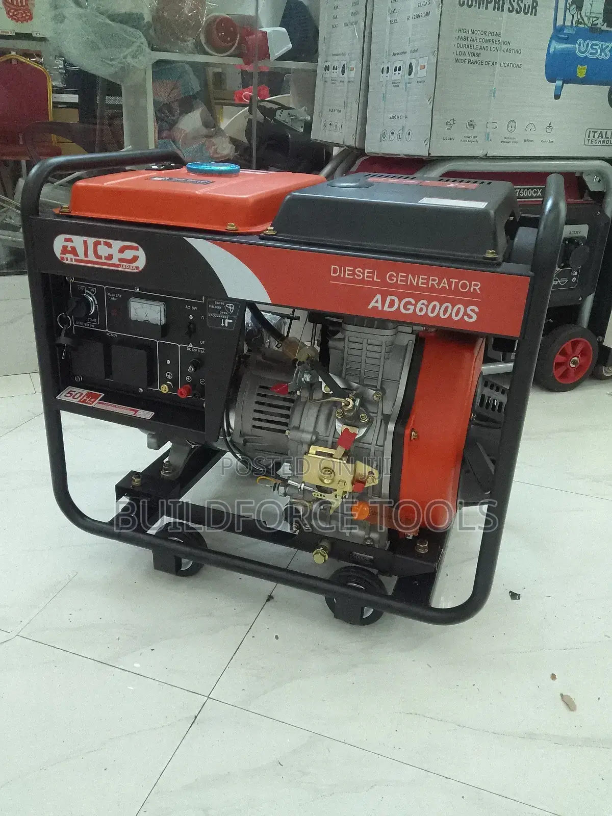 Aico Japan 8.0kw 7kva Skeleton Generator