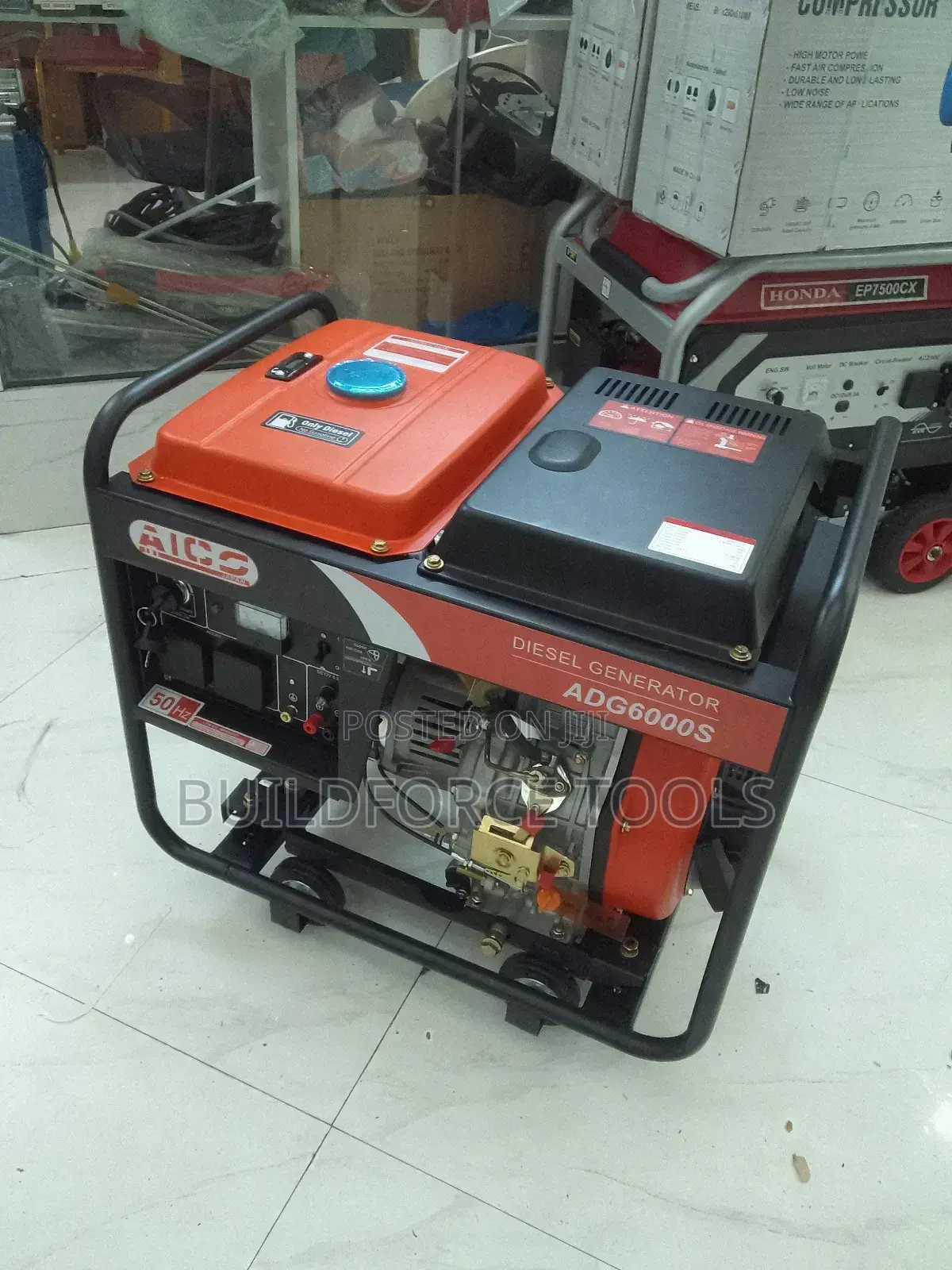 Aico Japan 8.0kw 7kva Skeleton Generator