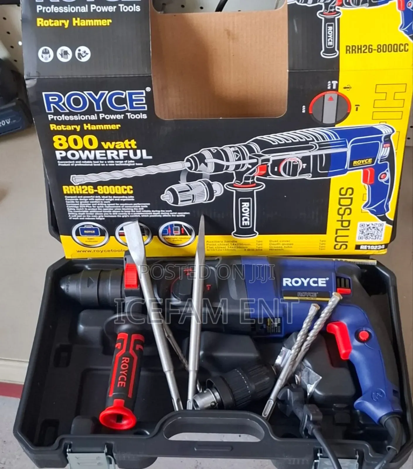 Royce Rotary Hammer/800w Rotary Hammer