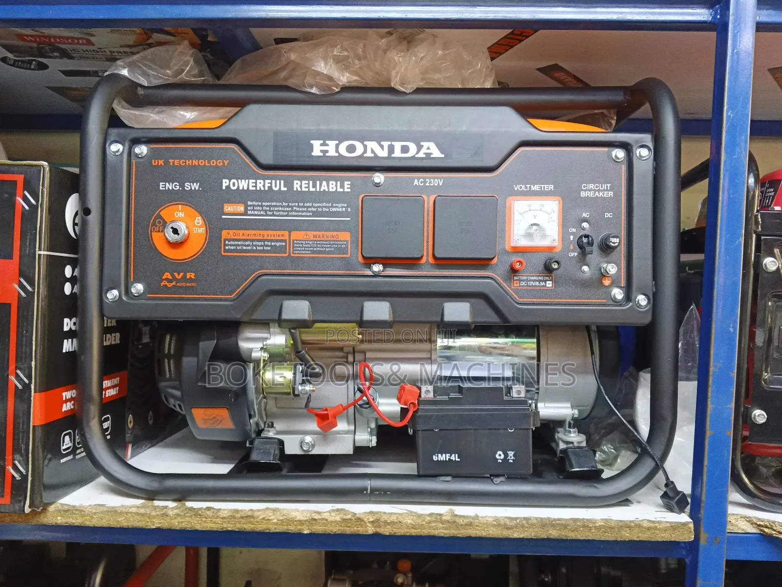 Honda 7.5 Kva Petrol Generator
