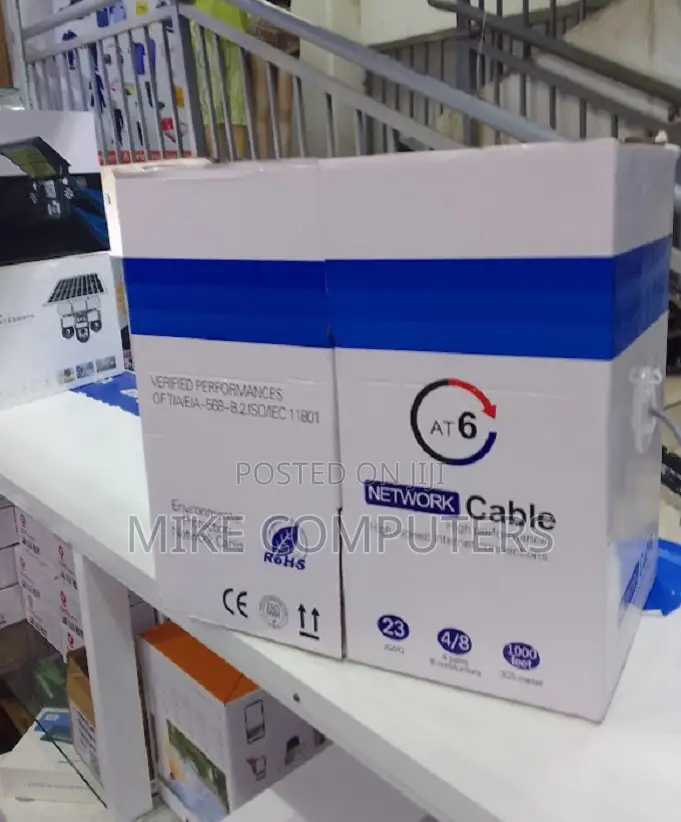Cat 6 305 Meters (1000 Feet) Gigalan High Performance Cat 6 Cable