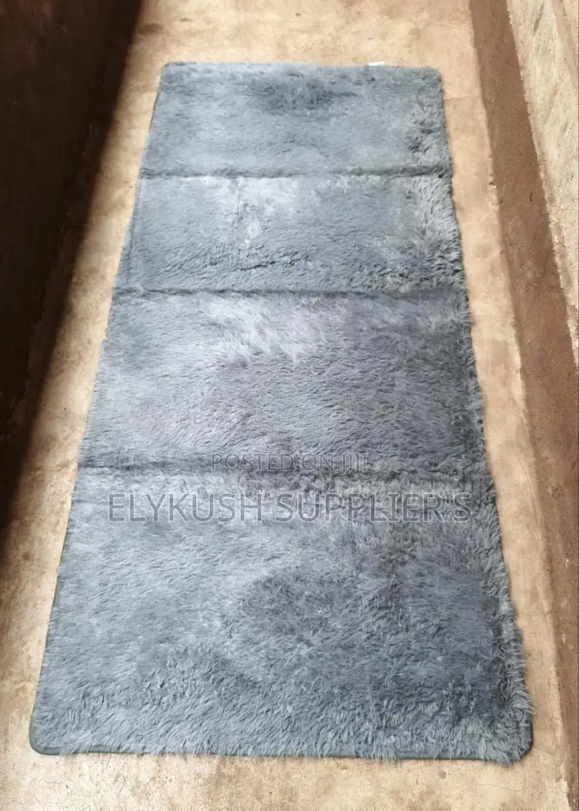 Fluffy Bedside Mat