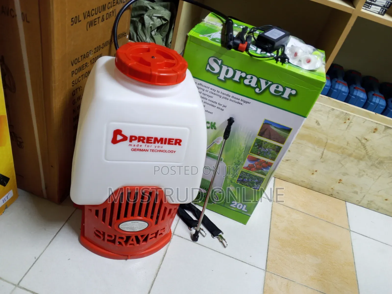 Knapsack Sprayer Cordless Battery Powered
