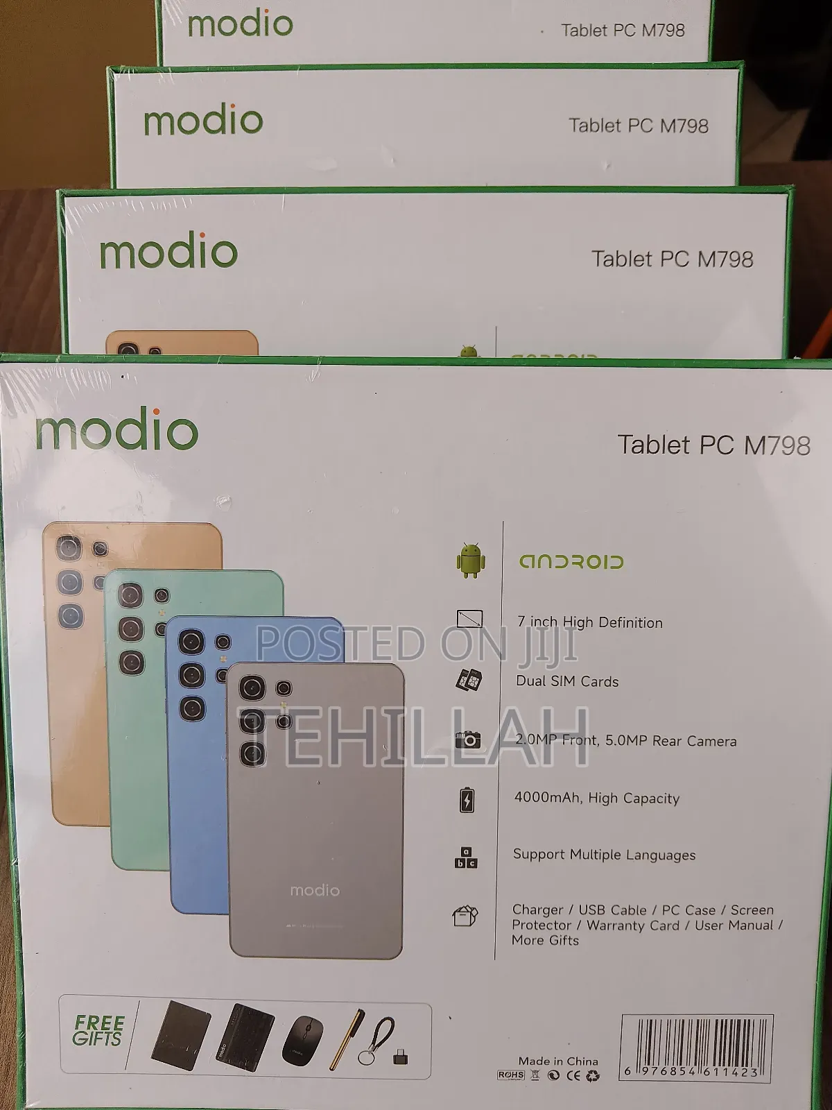 New Modio M7 256 GB Gray