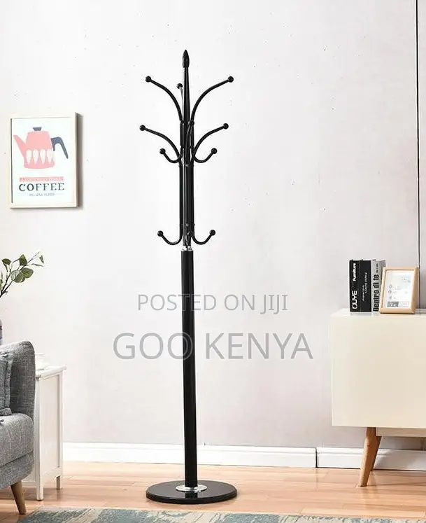 Home Hanger; Sturdy Tube Tree Metal Organizer Coat Stand