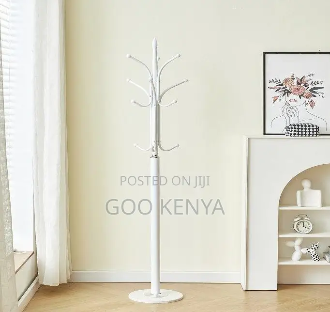 Home Hanger; Sturdy Tube Tree Metal Organizer Coat Stand