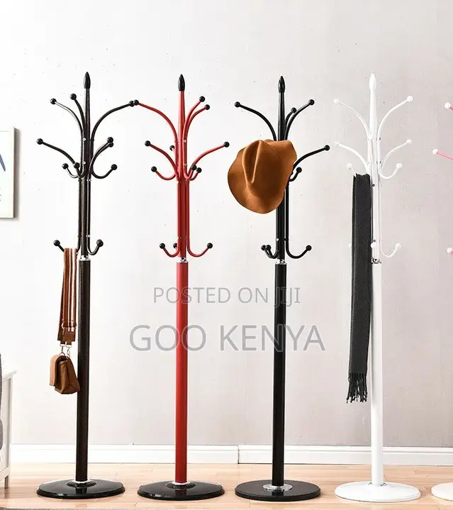 Home Hanger; Sturdy Tube Tree Metal Organizer Coat Stand