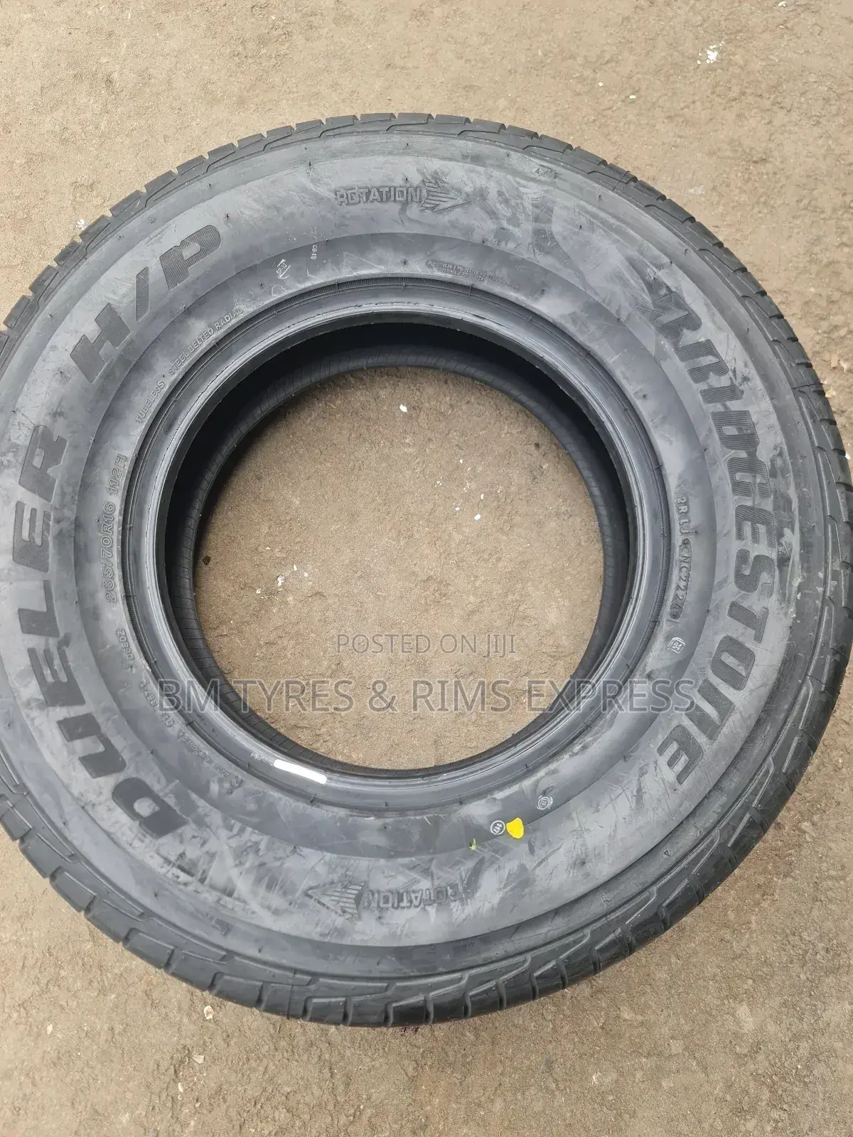 265 /70 R16 Bridgestone Tyres (H/P)