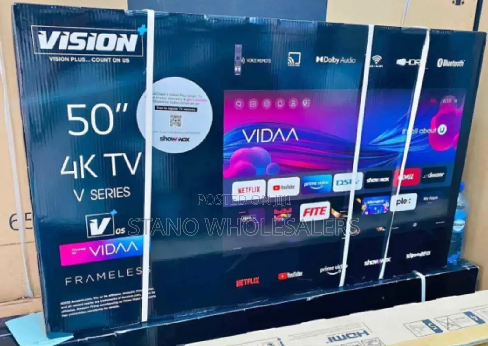 Vision 50 Smart Tv Frameless Vidaa