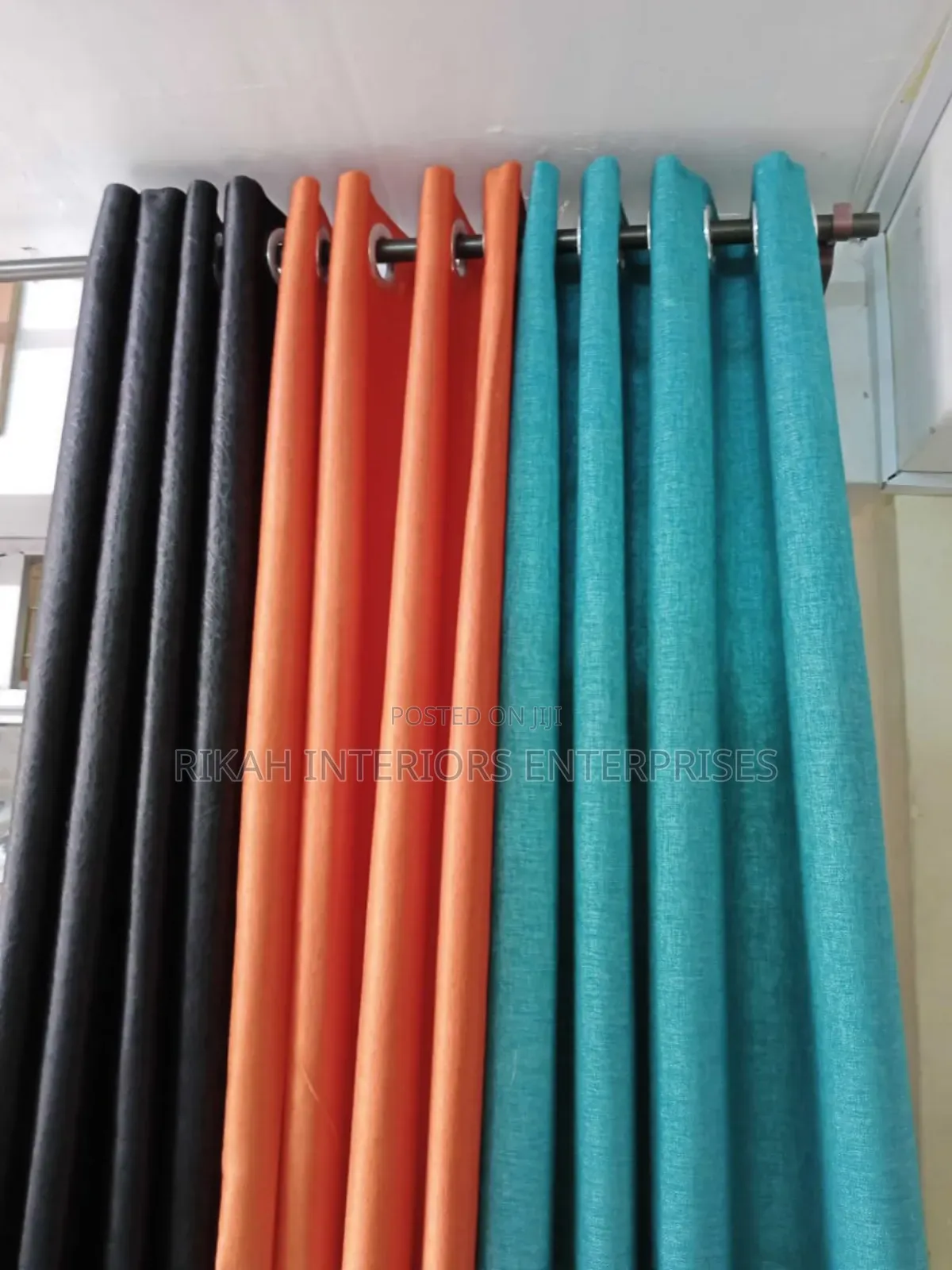 Plain Curtains Available