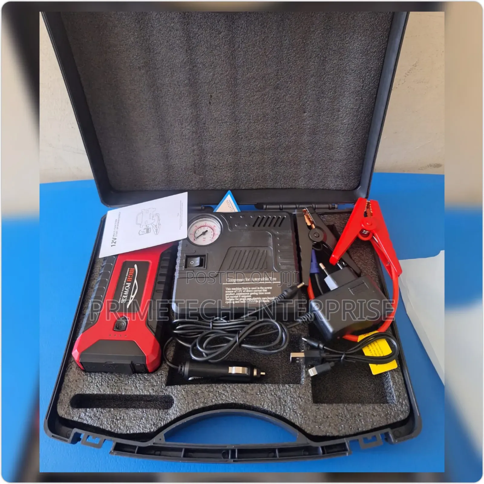 Car Jumb Starter With Wheel Inflator