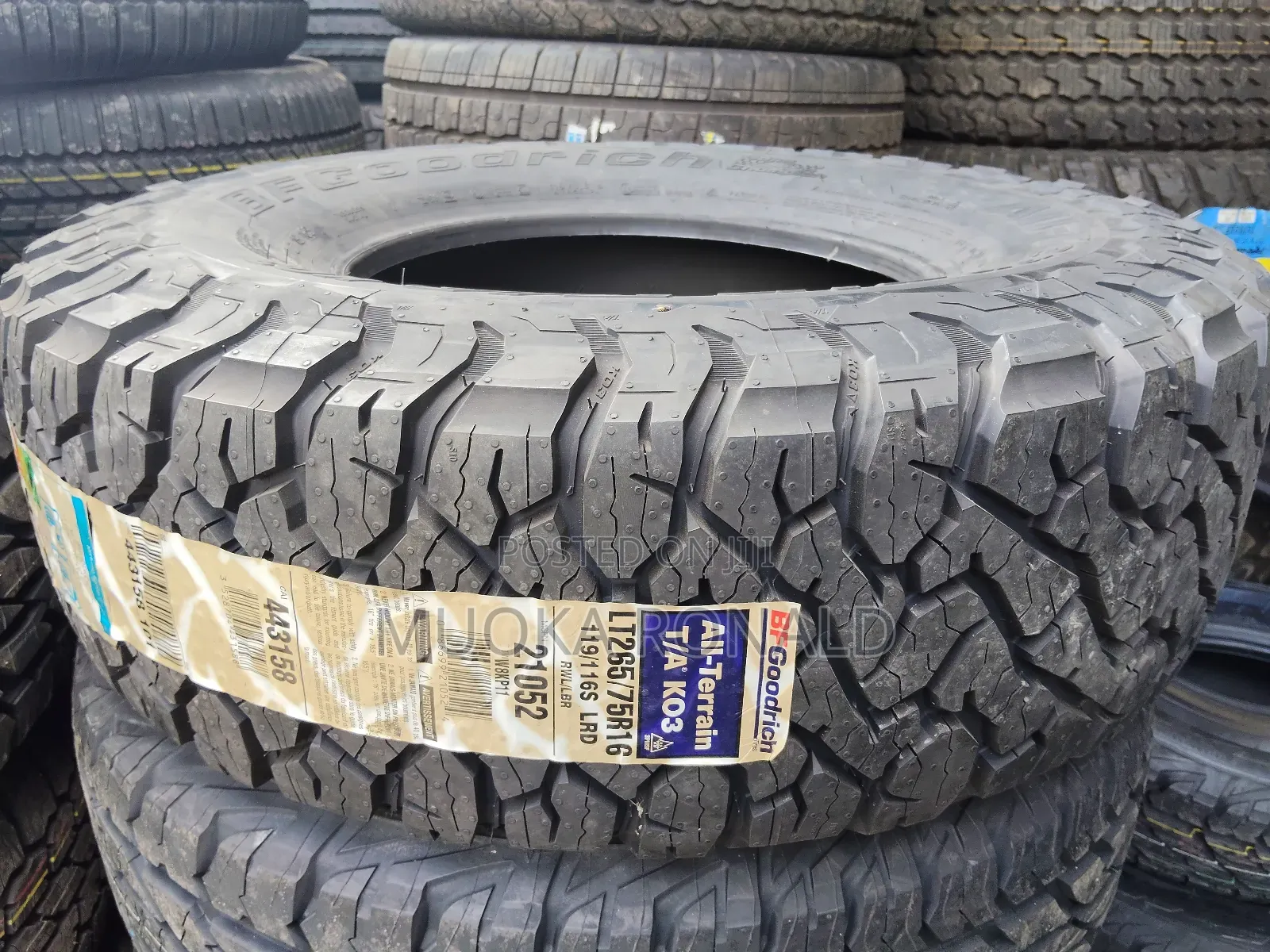 265/75r16 Bf Goodrich Tyre Ko3