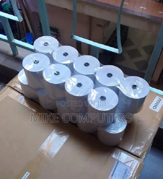 Fast Print 80mm by 80mm by 13mm Thermal Rolls Receipt Papers