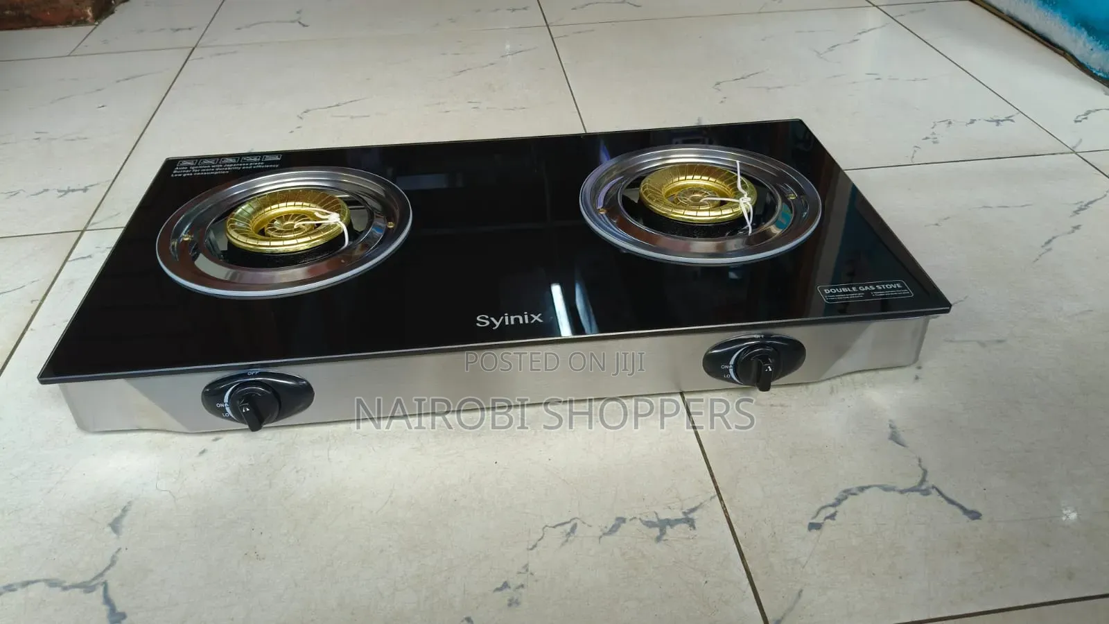Synix Glass Burner 2 Burner