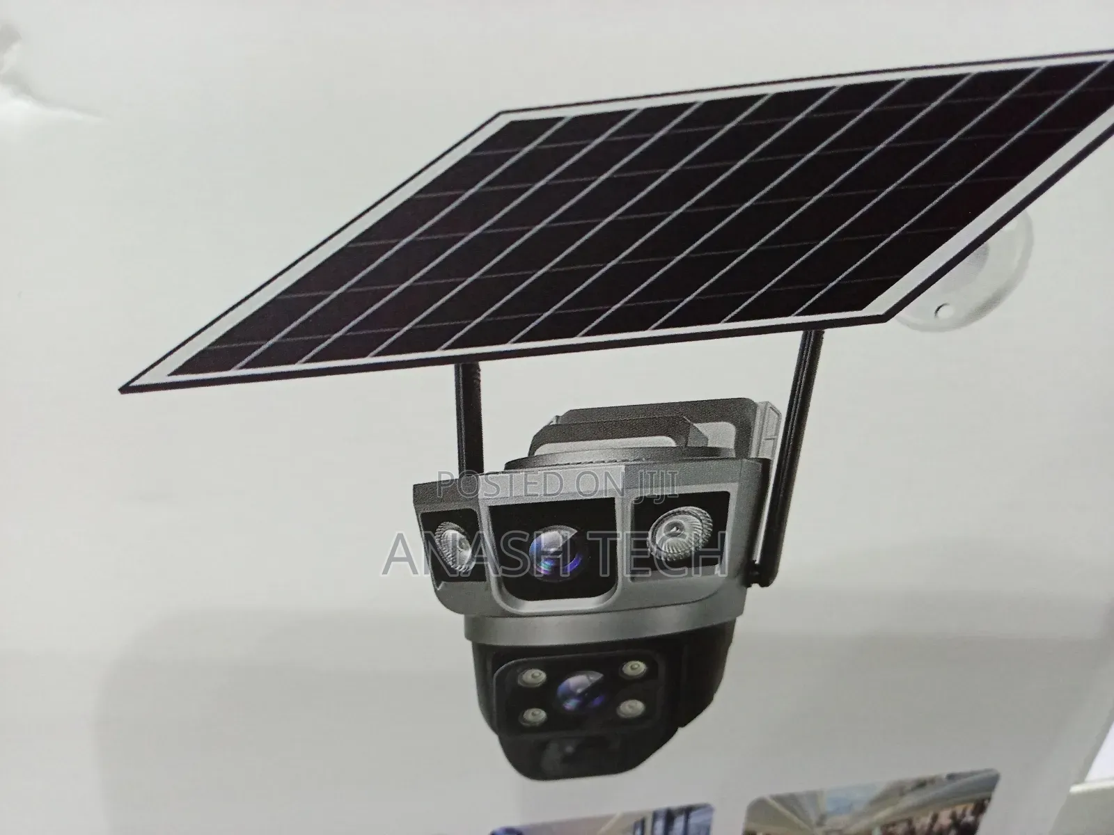 Smart Home 4g PTZ Dual Lens Solar Dual Screen CCTV Camera