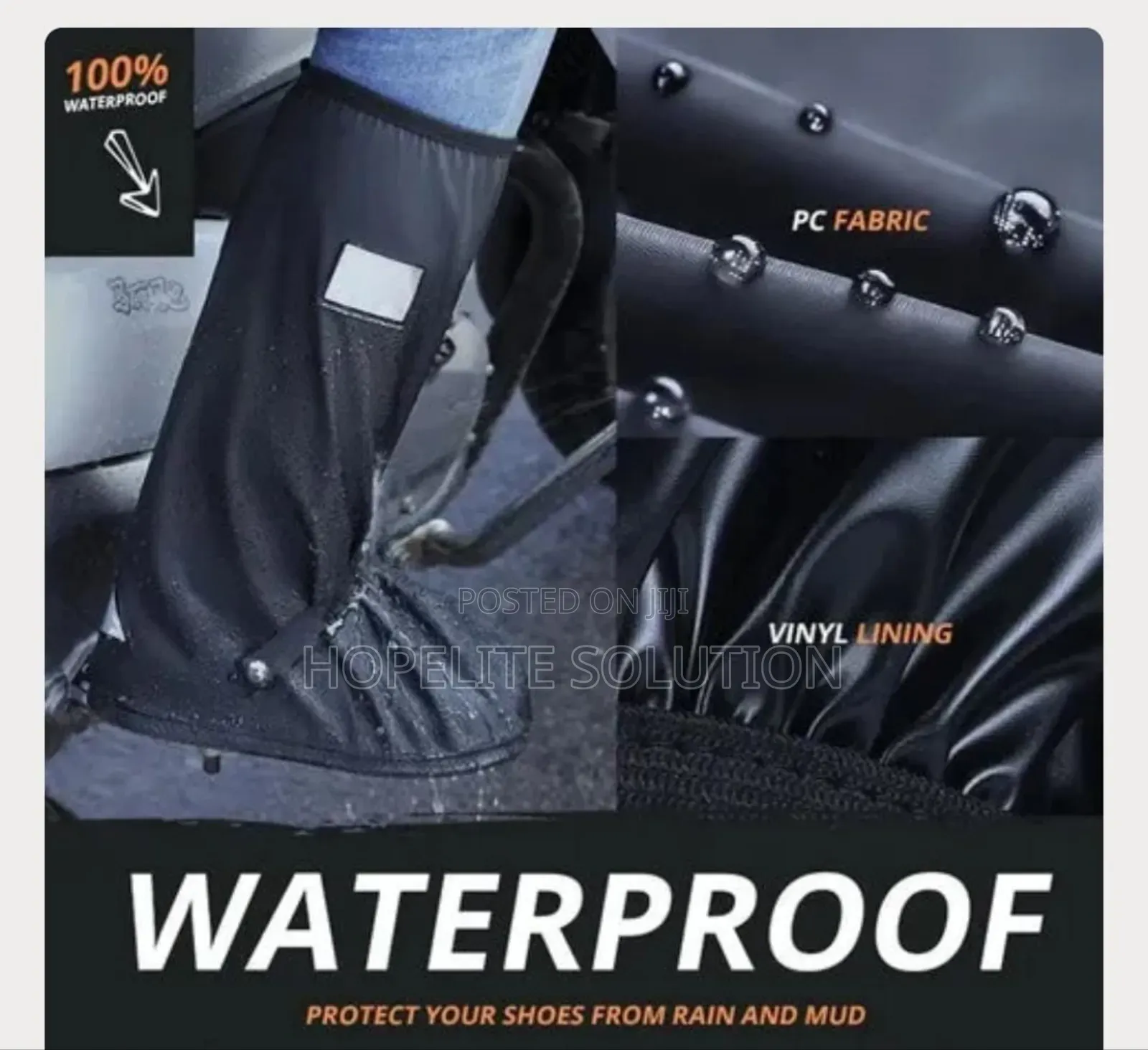 Reusable Foldable Cover Waterproof Boots