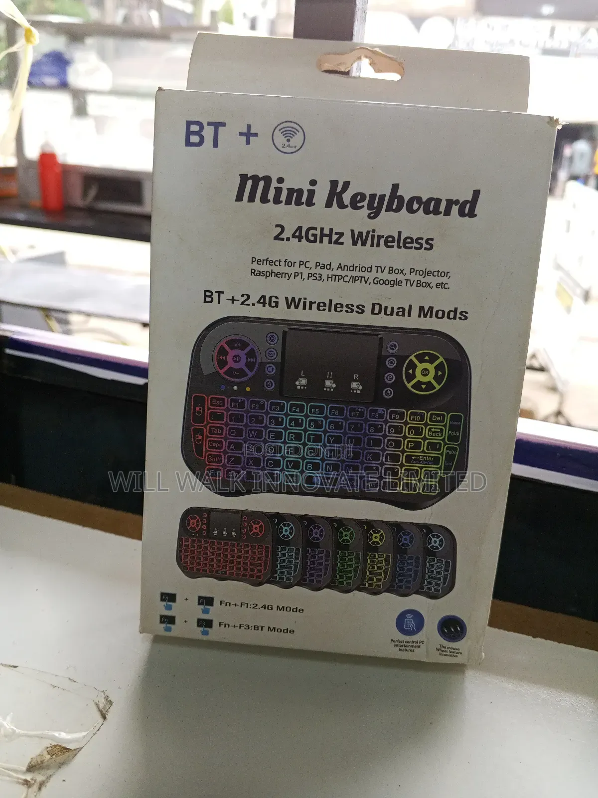 Mini Keyboard 2.4ghz Wireless