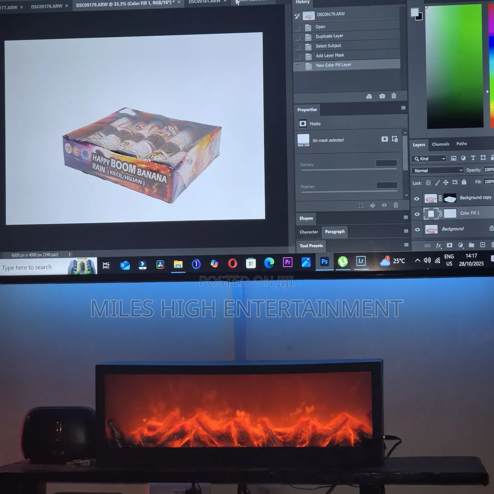 Led Fire Place
